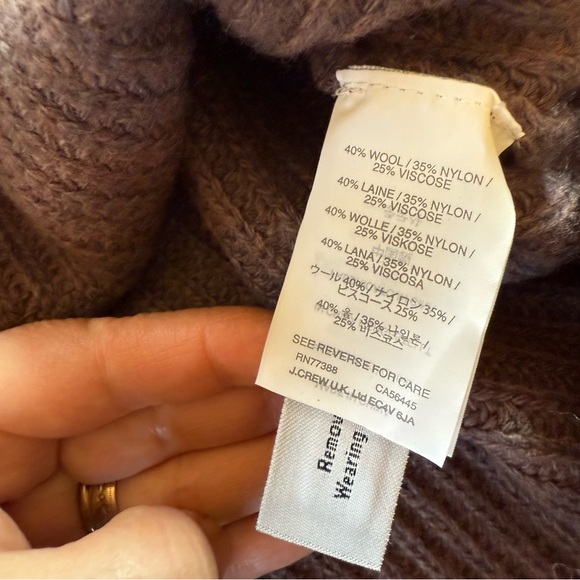 J. Crew Women's Taupe Crew Neck Sweater Size Small - Picture 4 of 8